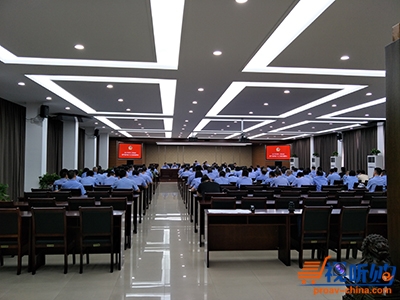 义乌市公安局附属楼多功能厅会议系统