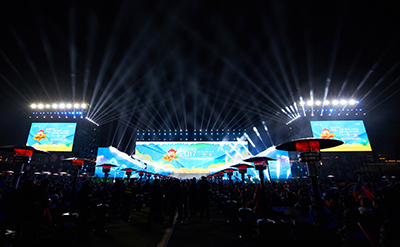 Vivitek(丽讯)韩城灯光节打造绚丽光影秀——激光演绎古城新韵