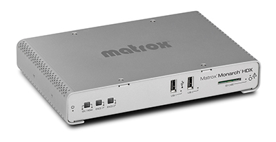 使用广播级别的Matrox Monarch HDX硬件编码如何进行网络直播
