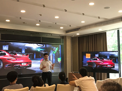 Prysm(溥美)在杭州完美展示视觉工作环境