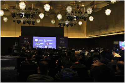 高端商务机郑州巡展温暖开启,NEC陪你抵御寒潮