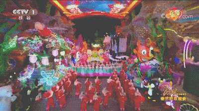 台达LED大屏上春晚啦！你们发现了吗？