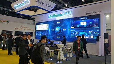 屏显世界,联动未来——洲明可视化解决方案惊艳亮相2018北京InfoComm展