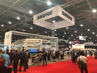 舒尔在InfoComm USA展示面向融合市场的最新集成系统产品和解决方案