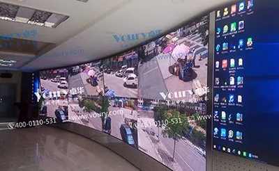 Voury卓华小间距LED智慧城市建设以及数字化城管整体解决方案