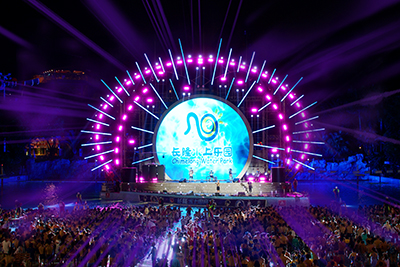 嗨电音！台达LED助力长隆水上电音秀