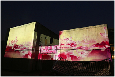 光影与夜景的梦幻交织 Vivitek(丽讯)投影机点亮城市之夜