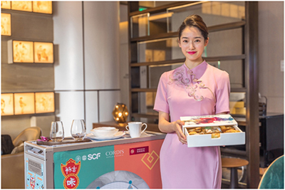 艺术装点空中之旅,森海塞尔彩绘涂装餐车亮相吉祥航空787梦想客机