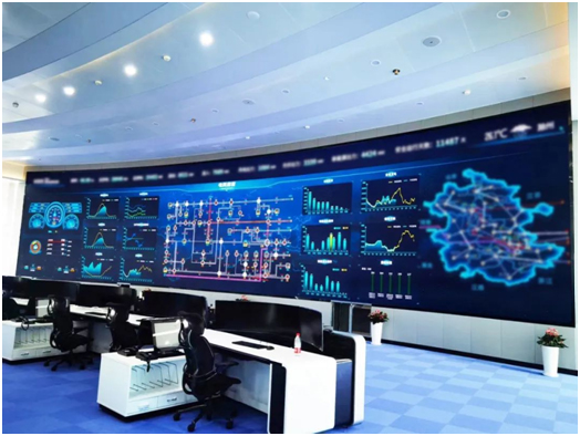 雷曼COB超高清大屏为电力调度保供护航