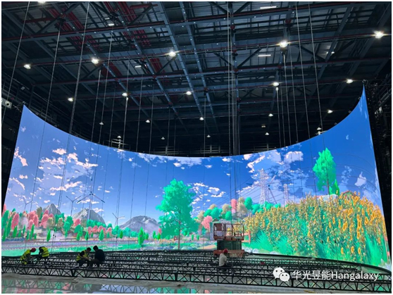 中国最大电影级智慧虚拟摄制棚,Hangalaxy品质传输每一帧美好