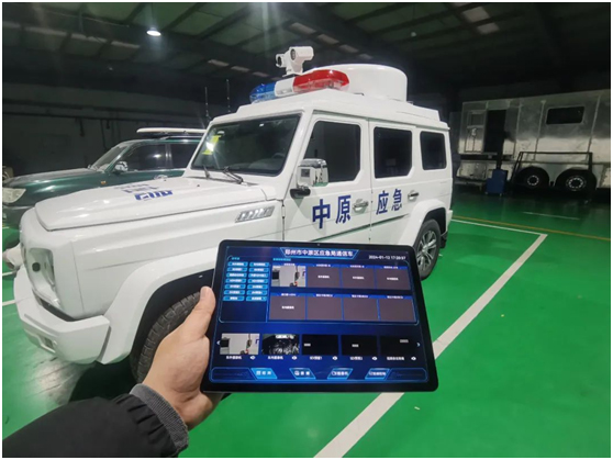 视通科技成功交付郑州中原区应急局通信指挥车项目