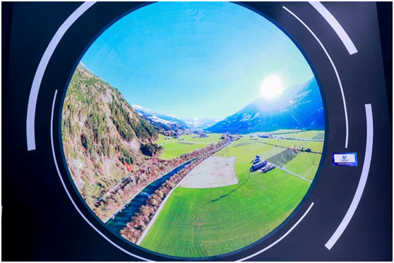 沉浸式球形屏幕，卡莱特解决方案助力突破显示瓶颈