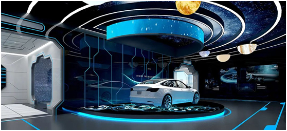 鼎力显示沉浸式车展解决方案